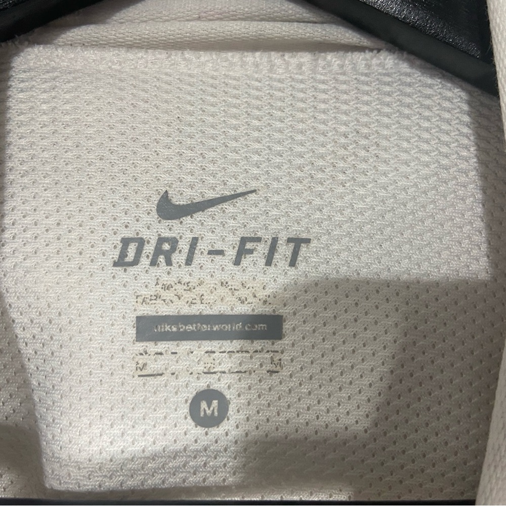 Nike Drifit Geometric Pattern Vented Athletic Hoo… - image 6